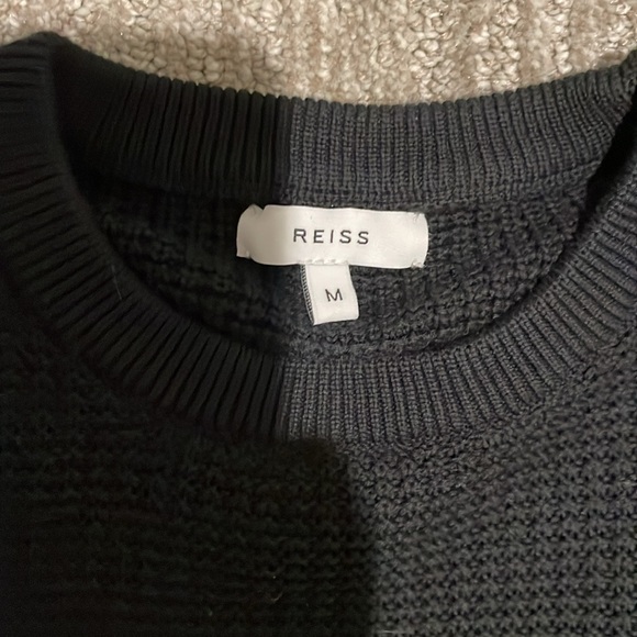 Reiss windmill textured crew neck Jumper - Picture 7 of 13